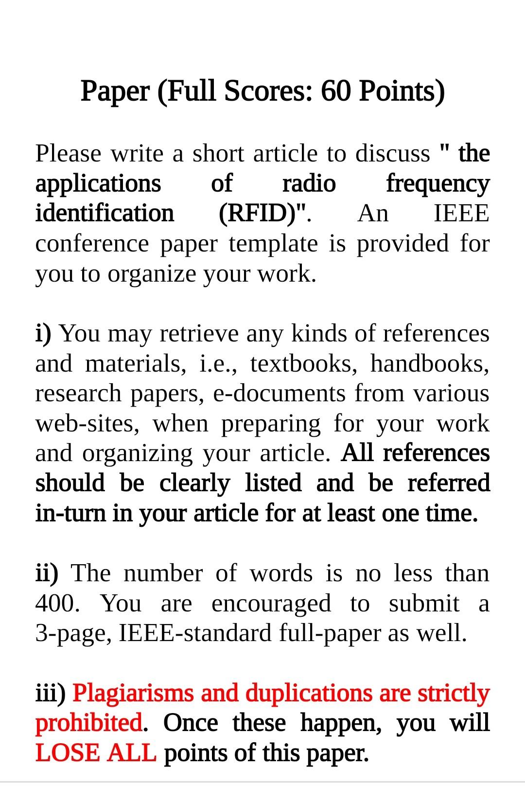 How to Write a Conference Paper